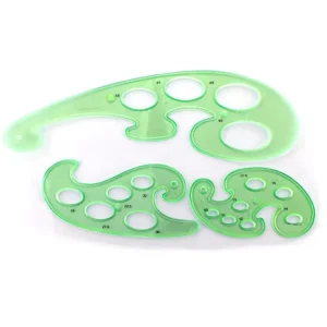 FC-3 French Curve Transparent Template Stencils