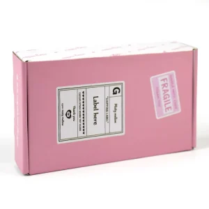 FSC Certified BC Flute Corrugated Paper Airplane Mailer Box Double Wall Custom Print for Home Decor Paper Shopping Box