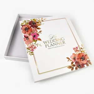 FSC Certified Rigid Lid and Base Paper Box Custom Size Color Logo Premium Gift Packaging for Cosmetic Jewelry Wedding