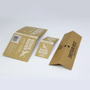 FSC Custom Logo Special Paper Color Printing Cardboard Label Ivory Plate Material Kraft Art Paper Tag Coated