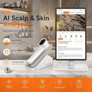 Facial Analysis System 8MP HD for Beauty Salons Visualize UV Damage With Integrated Pro Skincare Consultation