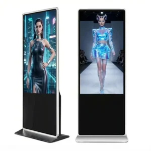 Factory 32 43 49 55 65 75 Inch Ultra HD Double Sided Wayfinding Display Rental Use Ultra Slim Touch Monitor Easy Install