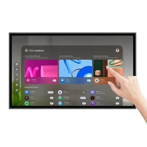 Factory 50 55-Inch Indoor Smart Capacitive Touch Advertising Display Signage Full HD WiFi