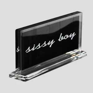 Factory Acrylic Brand Block Custom Acrylic Store Shop Display Logo Block