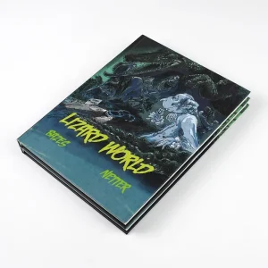 Factory Bulk Custom Hard Cover Comic Album Book With Matte Lamination Art Paper Sewn Bind MOQ 500pcs