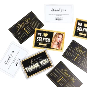 Factory Custom Business Cards with Logo for Small Business Luxury Advertising Screen Printed Art Paper Greeting Card Printing