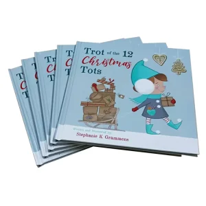 Factory Custom Children’s Hardcover Board Book, Educational Art Story Book Printing, Perfect Binding, Film Lamination