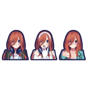 Factory Custom Design 3D Motion Anime Car Stickers Waterproof Anime Lenticular Stickers for Laptop