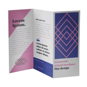 Factory Custom Design Business Flyers Printing Service Advertising Leaflets for Promotion