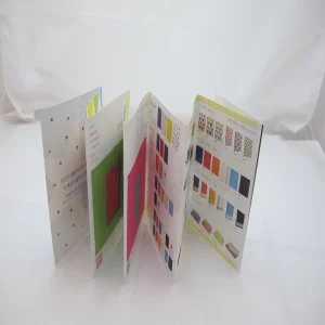 Factory Custom Design Business Promotion Foldable Flyer Brochure Flyers Advertising Leaflet with Double Side Printing