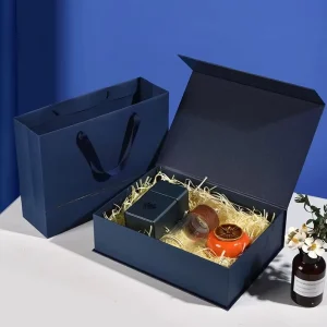 Factory Custom Design Gift Box Magnetic Closure Rigid Cardboard Packaging for Brand Promotion