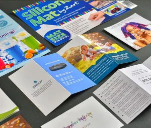 Factory Custom Design Printing Service Flyer Booklet Brochure Catalog Printing Instruction Manual Menu Printing