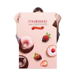Factory Custom Digital Printing A4 Waterproof Vinyl 3d Wall Poster Printing for Propaganda