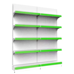 Factory Custom Heavy Duty Metal Gondola Supermarket Rack Display Stand Eco Friendly Economical Waterproof Quick Installation