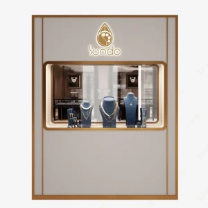 Factory Custom Jewellery Watch Display Cabinet Store Jewelry Display Wall Cabinet for Jewelry Store Furniture