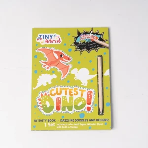 Factory Custom Kids Scratch Coloring Book Dazzling Doodles Toy Set Fun Drawing Activity Book
