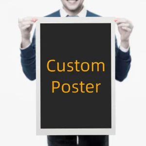 Factory Custom Large A0 A1 A2 A3 Waterproof Vinyl 3d Wall Poster Printing Service Paper 24×36 Service Poster Prints