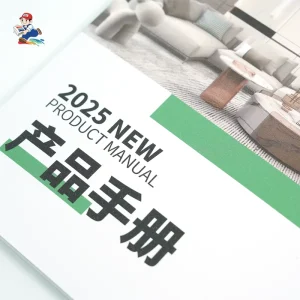 Factory Custom Offset Printed Coated Paper Paperboard Book Publicity Picture Album Enterprise Brochure Custom Logo Hot Stamping