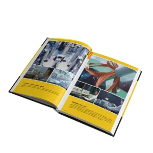 Factory Custom Offset Printed Hardcover Product Introduction Manual Brochure Printing