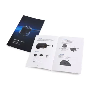 Factory Custom Paper Brochure Booklet Printing Product Catalogue and Instruction Manual