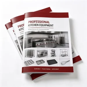 Factory Custom Printed A4 Product Manual Brochure with Film Lamination