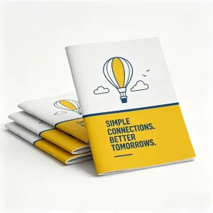 Factory Custom Printed Brochure Catalogue With Glossy Finish And Logo