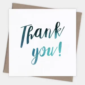 Factory Custom Printed Flower Free Design logo Thank You Card for Small Business Card Postcard Greeting Card