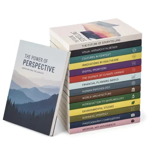 Factory Custom Soft Cover Book Printing Hardcover Binding Service