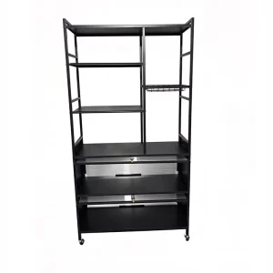 Factory Custom Thickened Metal Kitchen Storage Rack Heavy Duty Multilayer Household Display Organizer