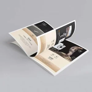 Factory Customized A5 A4 Full Coloring Magazine Booklet Instruction Manual Catalog Booklet Product Company Brochure Printing