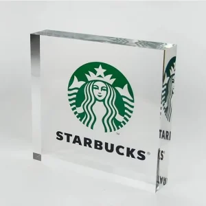 Factory Customized Acrylic UV Printed Pattern Blocks Acrylic Brand Logo Blocks Acrylic Display Blocks