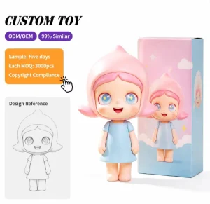 Factory Customized Designer 3D Printed Art Vinyl Figures Cartoon Toys by Professional PVC Action Figure Sofubi Manufacturer