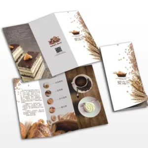 Factory Customized Folded Leaflet Flyer Promotion Printable Pamphlet Catalog Brochure Poster Printing Service