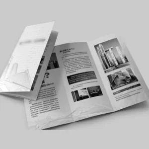 Factory Customized Instruction Booklet Printing Paper Leaflet With Foldable Instructions