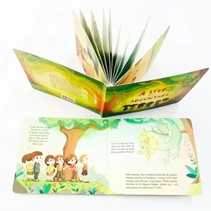 Factory-Customized Printing Children’s Interactive Blackboard Cardboard Hard Cover Books Perfect Binding Film Lamination for