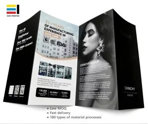 Factory Customized Skincare Catalog Instruction Manual Printing Service for Colored Cardboard Brochures Digital Printing Paper