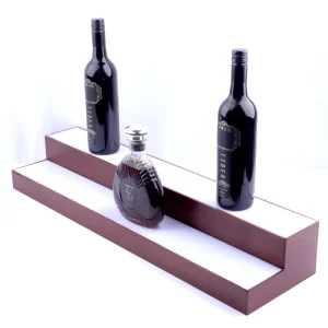 Factory Customized Store Specific Product Display ultra Long Two layer Luminous Acrylic Display Stand