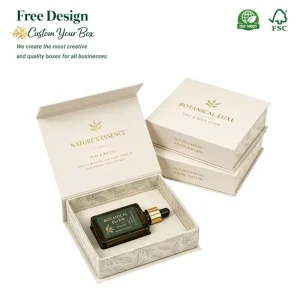 Factory Direct 10ml White Rectangle Perfume Box with EVA Foam Sponge Insert Sample Travel Set