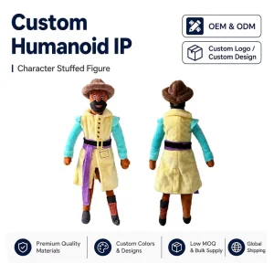 Factory Direct Backrooms Captain Clark Plush Project Development Bulk Production Custom Game Figure