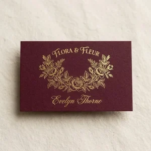 Factory Direct Custom Business Cards Printing Brand logo Thank You for Support My Small Business Card