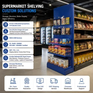 Factory Direct Heavy Duty Metal Pegboard Display Stand Tool Rack Retail Store Shelving System with OEM Service