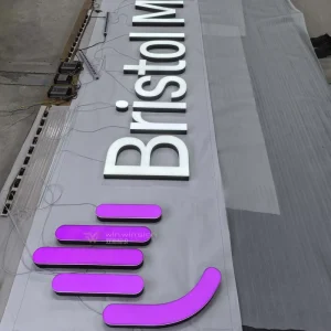 Factory Direct IP67 Waterproof Front-Lit Acrylic Channel Letters for Indoor Storefronts