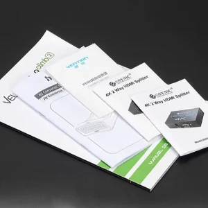Factory Direct Manual Printing Electronic Products Catalogue Art Paper Pictorial Brochure Books for Displaying Information