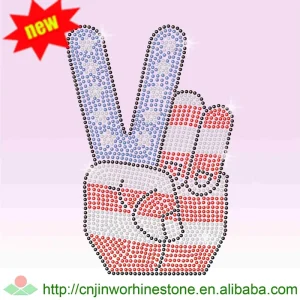 Factory Direct Round Flatback Crystal Motifs Designs