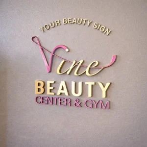 Factory Direct Sale Business Logo Sign Indoor Custom Sign Brand Logo Company Name Wall