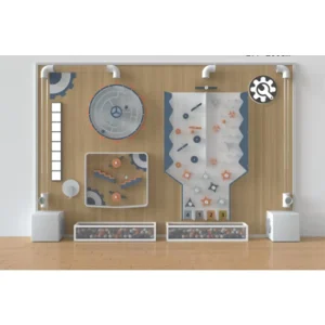 Factory Direct Sale Custom Design High Quality Kids Interactive Gaming Wall Panels