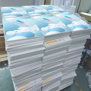 Factory Direct Sale Real Estate Signs Corrugated Fluted PVC Board Sheet Advertising UV Printed Waterproof Sun Resistant Custom