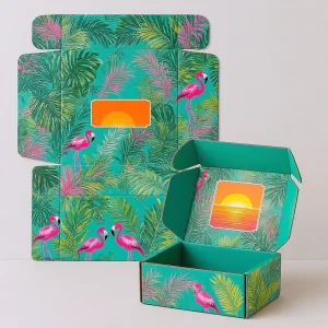 Factory Direct Sales Low Moq Free Design Gift Packaging Paper Customized Cosmetic Mailer Box With Logo