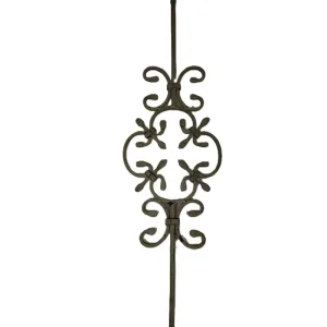 Factory Direct Sales of European style Wrought Iron Staircase Posts Forged Decorative Pieces and Decorative Iron Railings