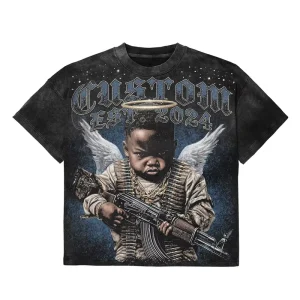Factory Heavyweight Oversized Vintage Streetwear Men’s T-Shirt